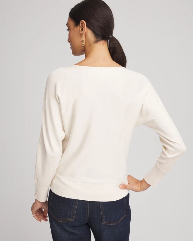 Ella Boatneck Pullover Sweater - image 3